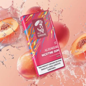 Alibarbar Nicotine Gum - Peach