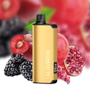 Alibarbar Ingot 9000 Disposable Vape - Blackberry Pomegranate  Cherry