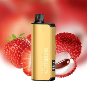 Alibarbar Ingot 9000 Disposable Vape - Strawberry Lychee